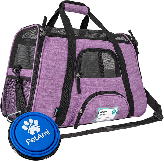Airline-Approved Soft Pet Carrier – Ventilated & Portable for Small Pets